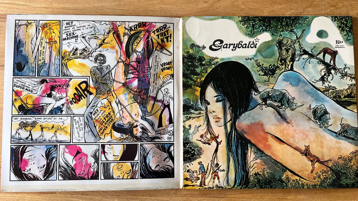 Garybaldi - Nuda / 1. Italy-Press. 1972 - (M-/M-)