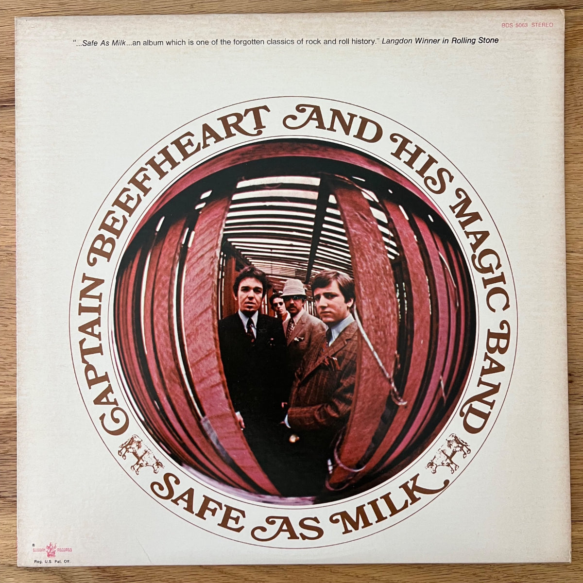 Captain Beefheart & His Magic Band - Safe As Milk / US Press. 1970 - (M-/VG++)