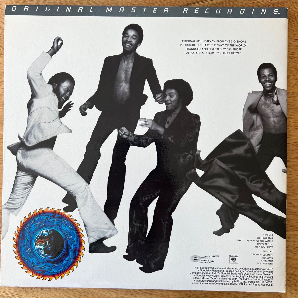 Terre, Vent et Feu - C'est ainsi que fonctionne le monde / Audiophile MFSL 1984 - (M-/M-)