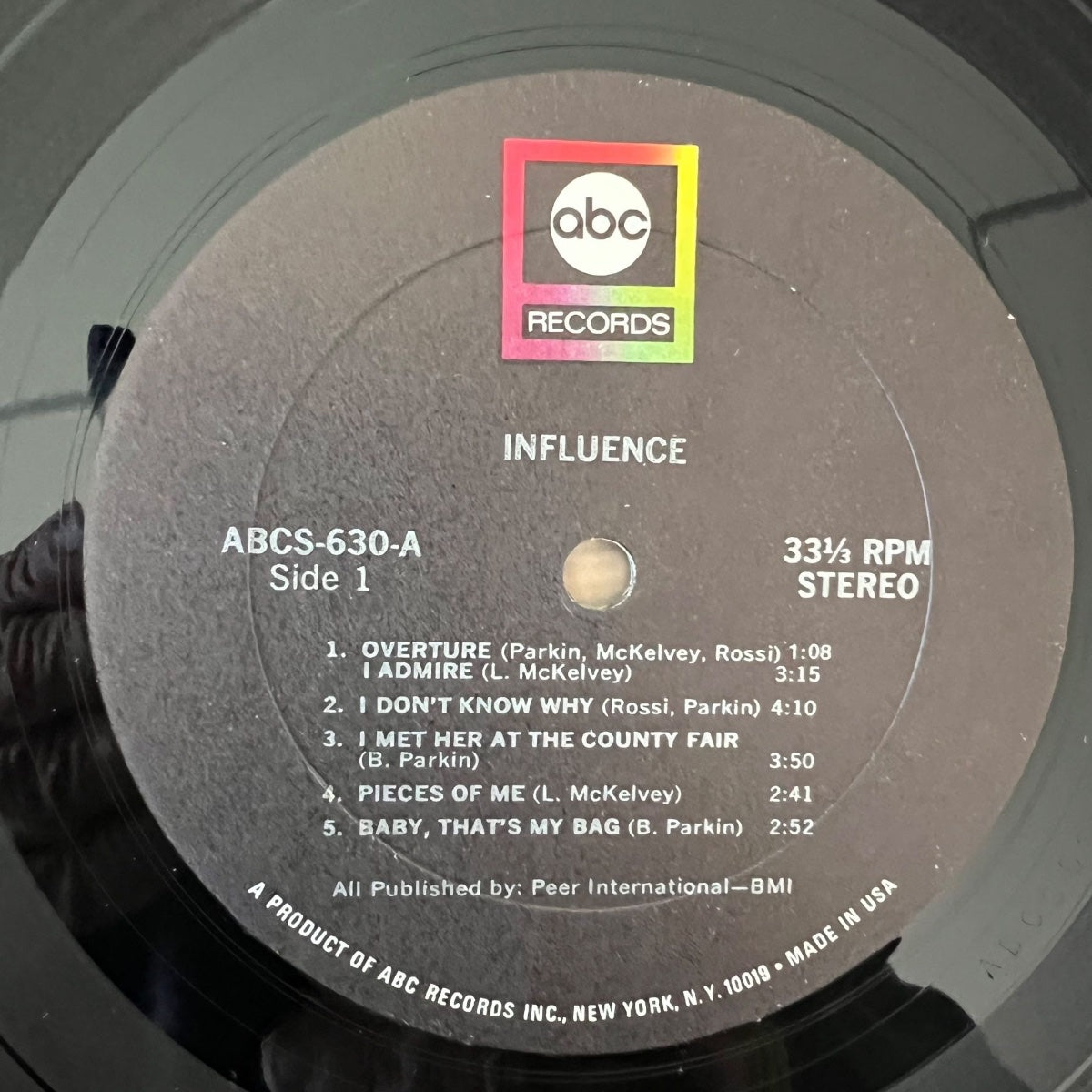 Influence - Same / 1. US Press. 1968 - (M-/VG++)