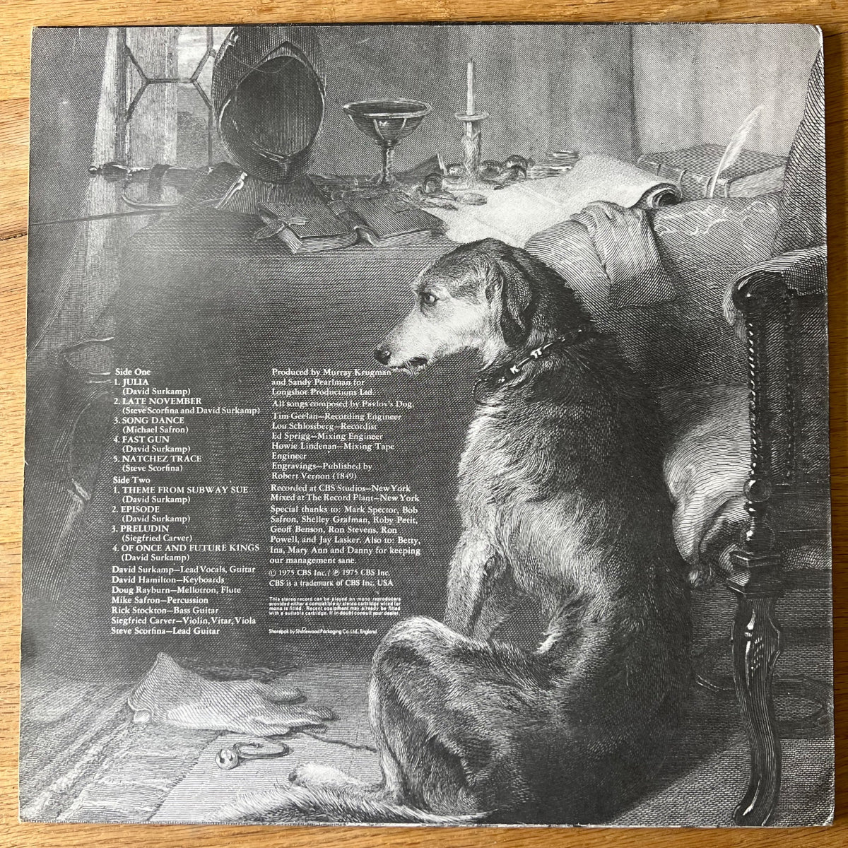 Pavlov's Dog - Pampered Menial / 1st UK Press. 1975 - (M-/M-)