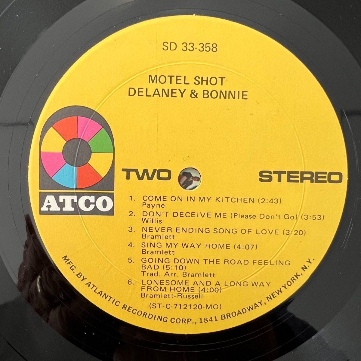 Delaney & Bonnie & Friends - Motel Shot / 1. US-Press. 1971 - (M-/VG++)
