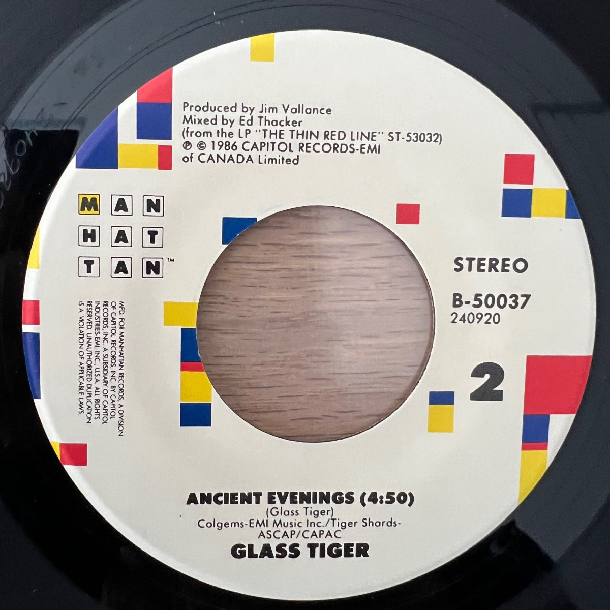 Glass Tiger - Don't Forget Me / 1. US-Press. 1986 - (M-/M-)