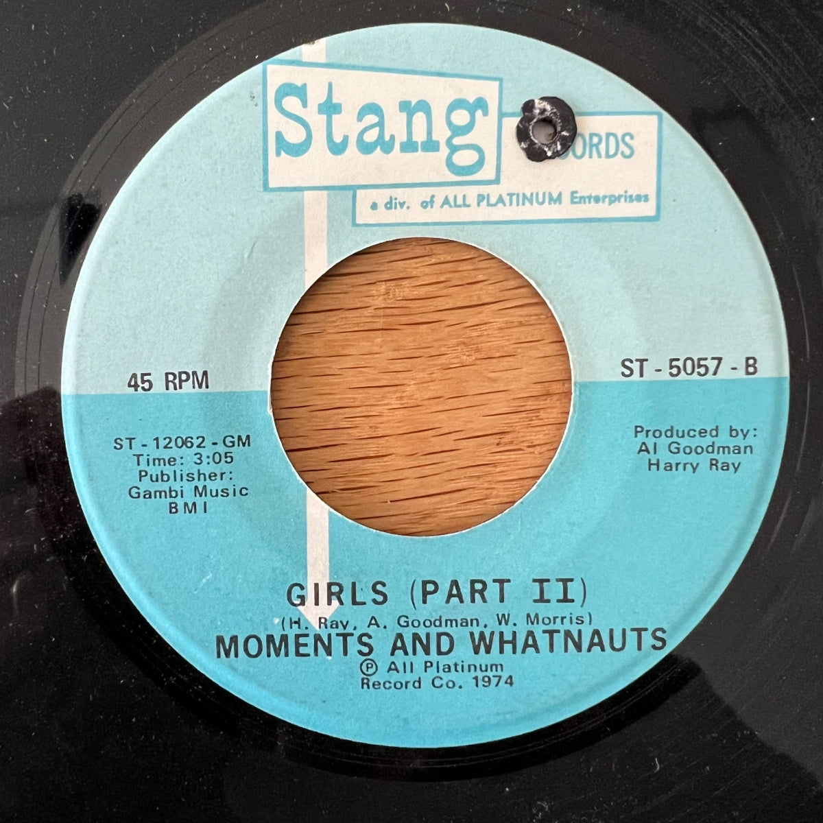 Moments & Whatnots - Girls / 1. US-Press. 1974 - (VG++/Neutral)