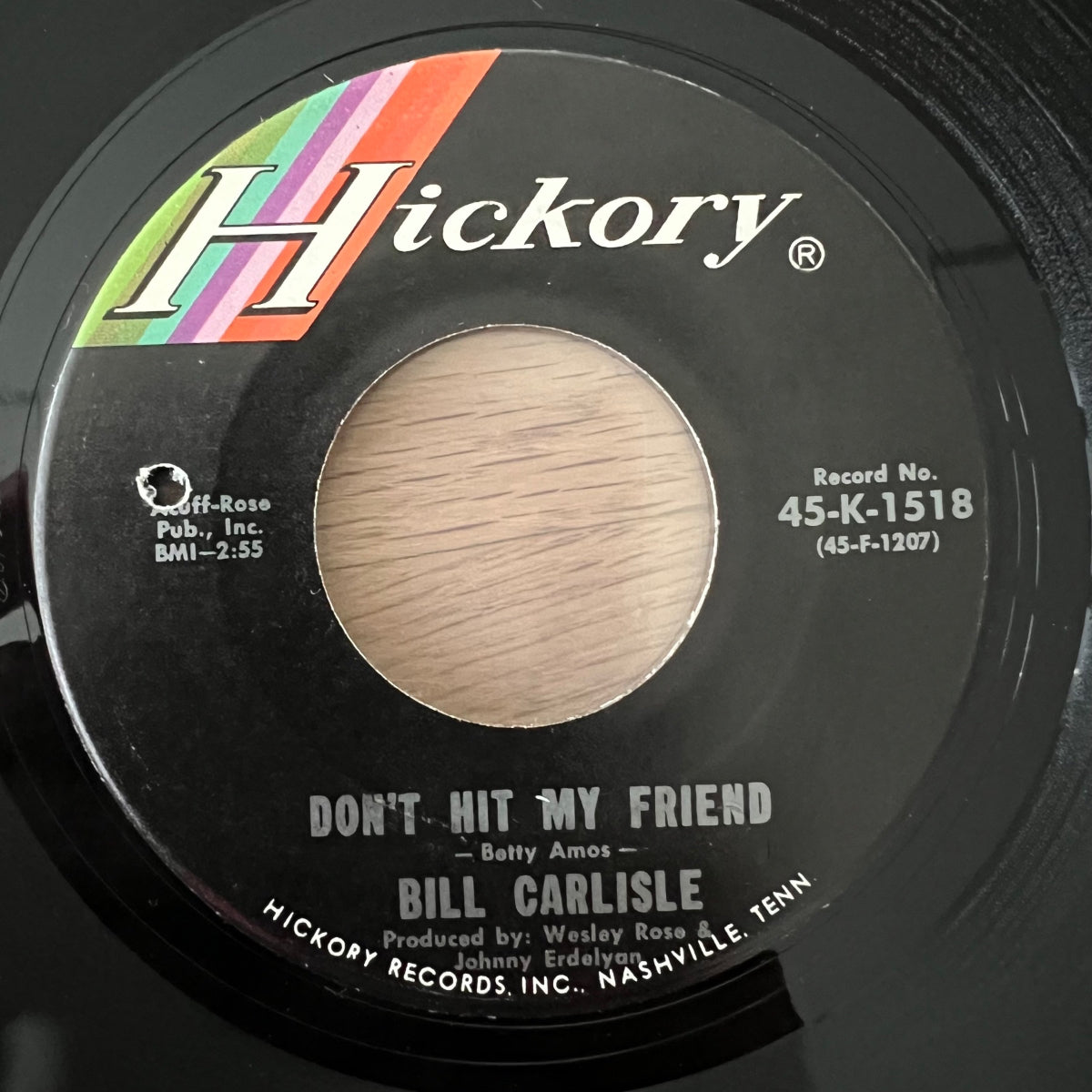 Bill Carlisle - Do You Love Me, Honey / 1. US-Press. 1968 - (VG++/Neutral)