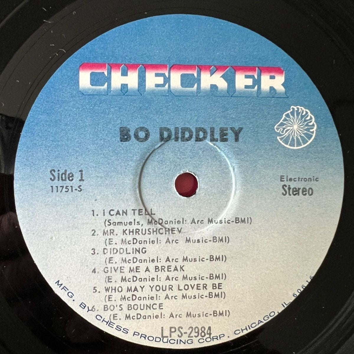 Bo Diddley - Same / US-Press. RE von 1962 in Stereo - (M-/M-)