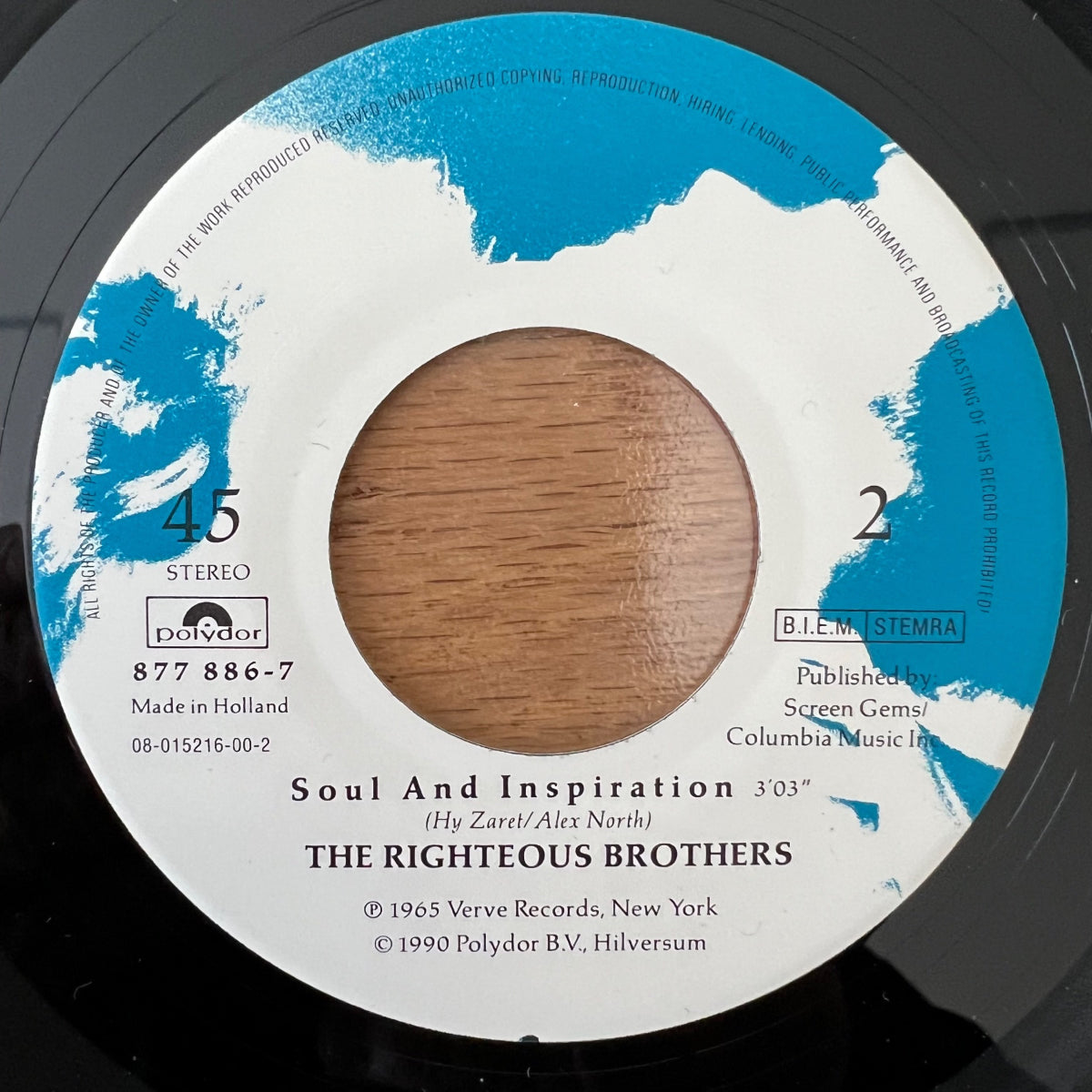 Righteous Brothers - Unchained Melody / NL-Press. 1990