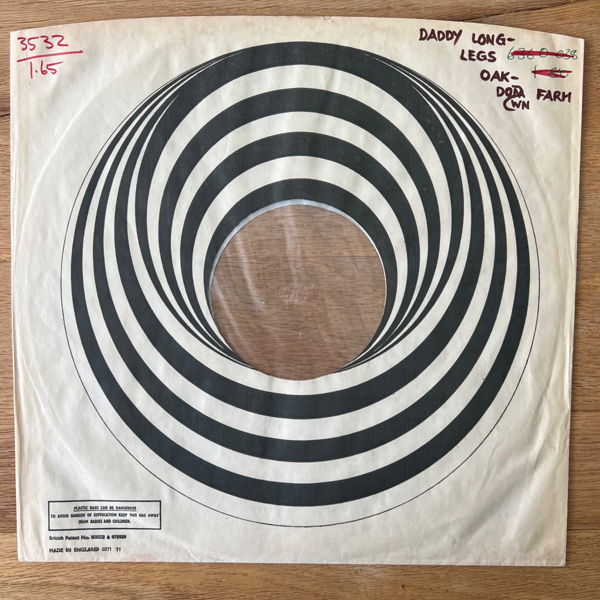 Papa Longues Jambes - Oakdown Farm / 1re édition britannique. 1971 - (M-/M-)