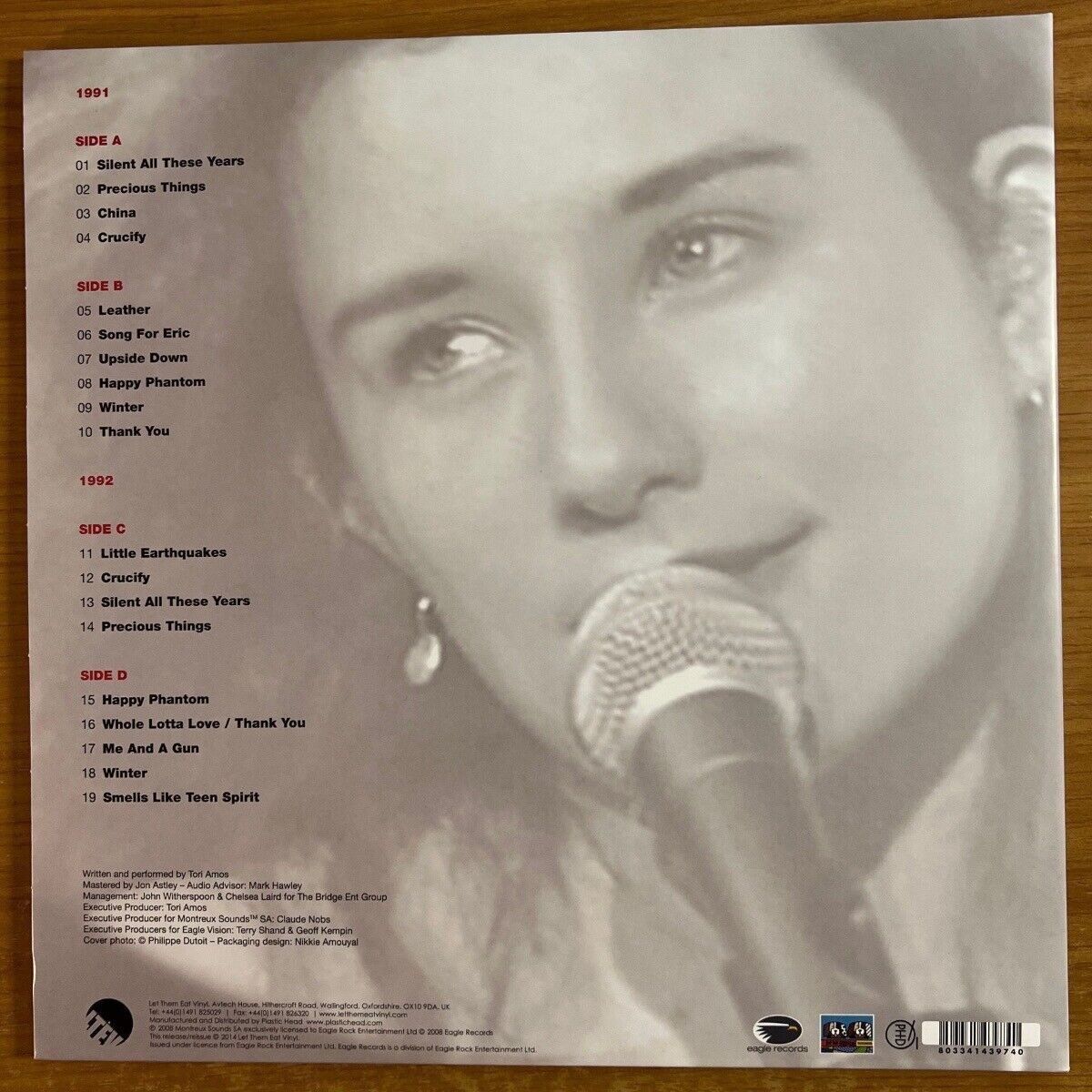 Tori Amos - Live In Switzerland 1991 & 1992 // 2 LPs - 1. EU 2014 (M-/Mint)