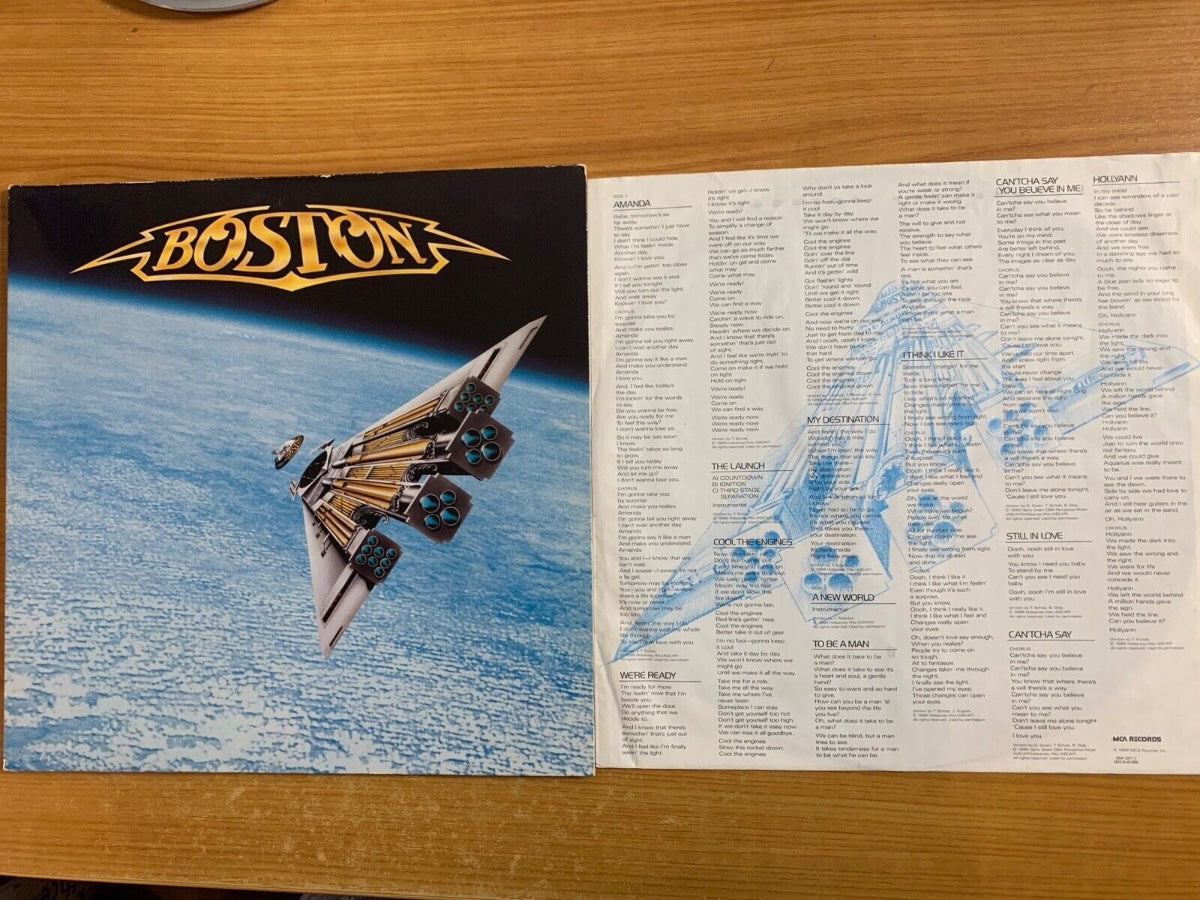 Boston - Third Stage / 1. D-Press. 1986 - (M-/M-)