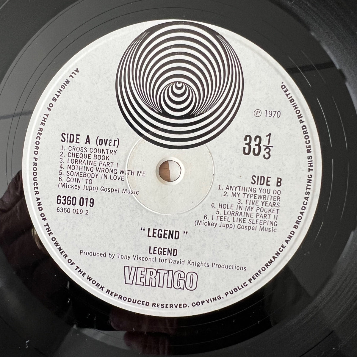 Legend - Same / 1. UK-Press. 1971 - (M-/VG++)