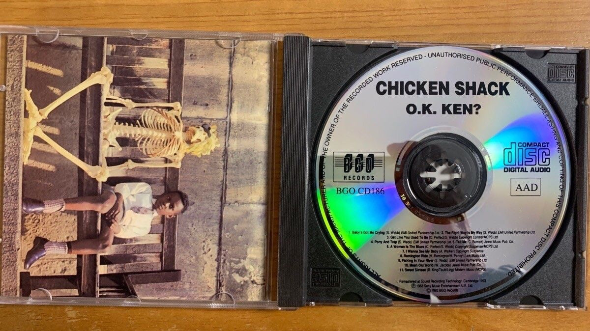 Chicken Shack - OK Ken? // CD - 1st UK Pres. 1993 - (M-/M-)