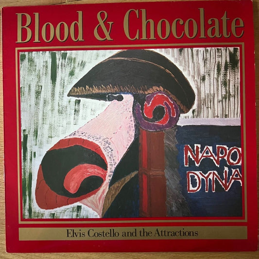 Elvis Costello & The Attractions - Blood & Chocolate / 1. D-Press. 1986 - White Vinyl - (M-/M-)