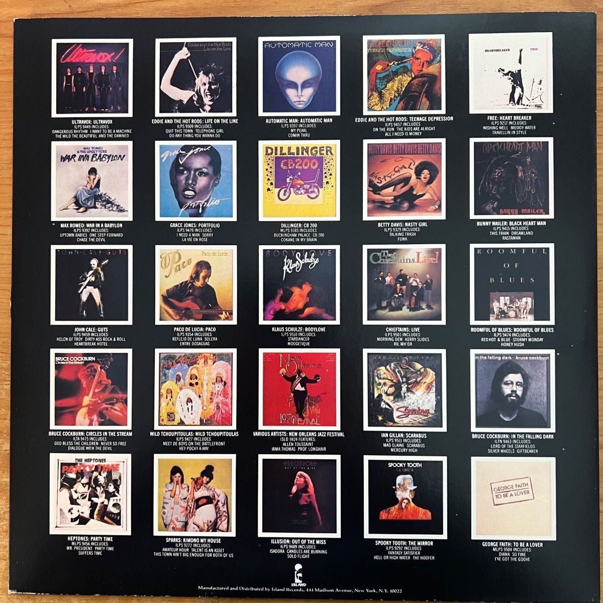 Manu Dibango - Afrovision / 1. UK Press. 1976 - (M-/M-)