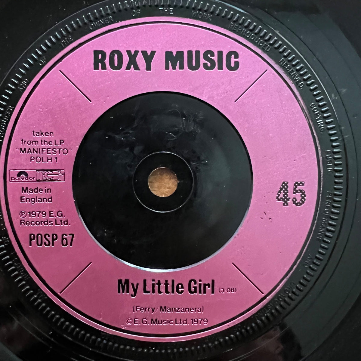 Roxy Music - Angel Eyes / 1. UK-Press. 1979 - (VG++/VG++)