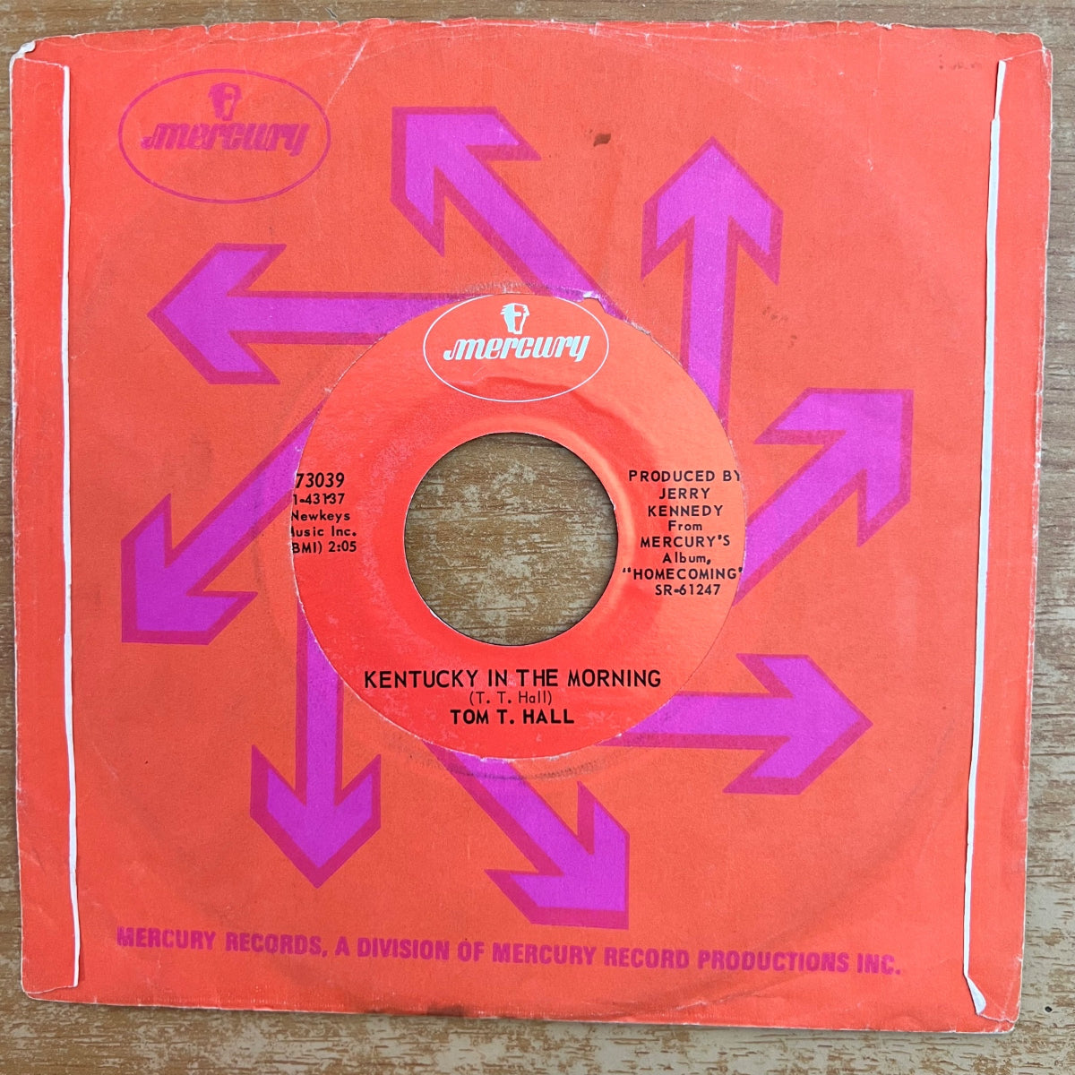 Tom T. Hall - Shoeshine Man / 1. US-Press. 1970 - (VG+/VG)