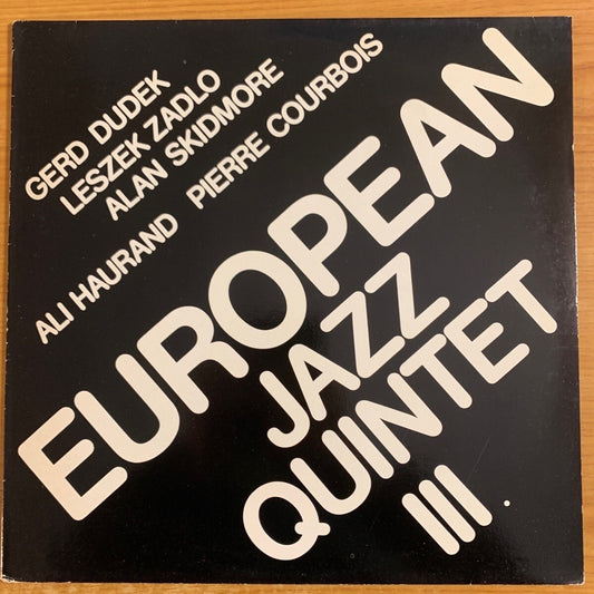 Quintette de jazz européen - III / 1. D-Press. 1982 - (M-/VG++)