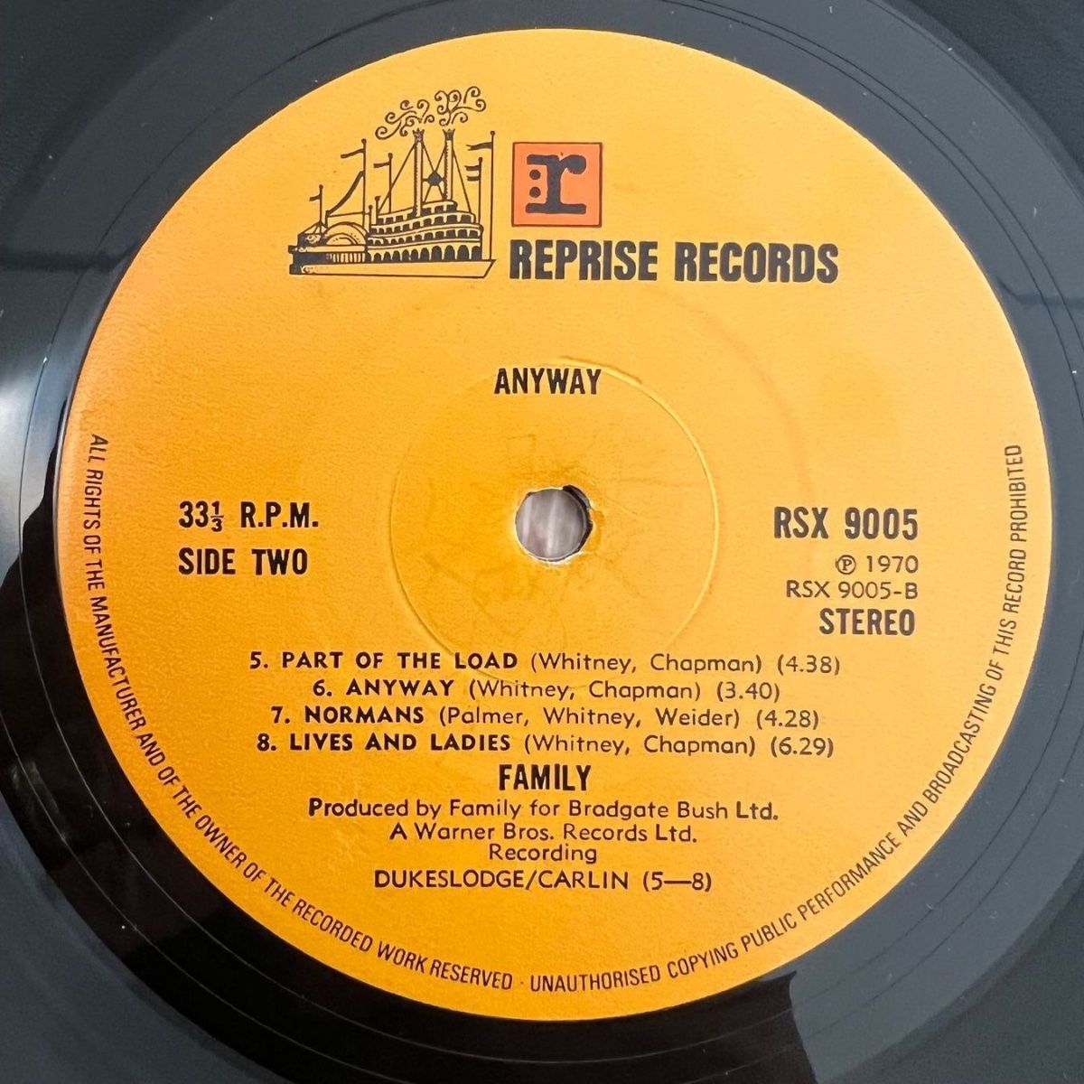 Family - Anyway / 1. UK-Press. 1979 - (M-/M-)