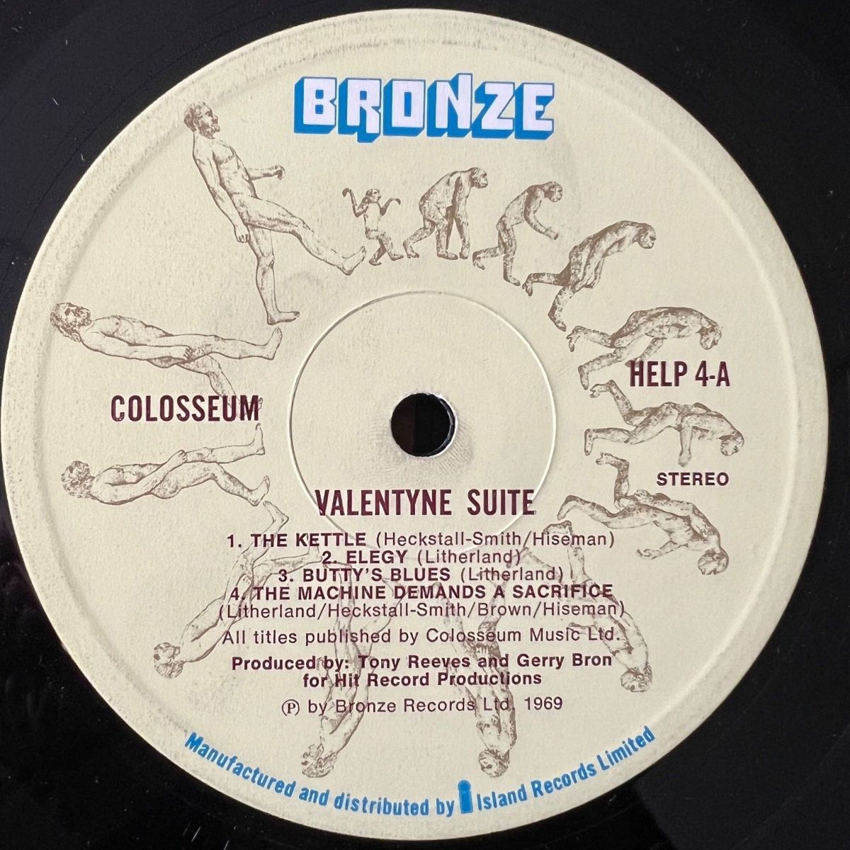Colosseum - Valentyne Suite / UK Press. 1972 - (M-/M-)