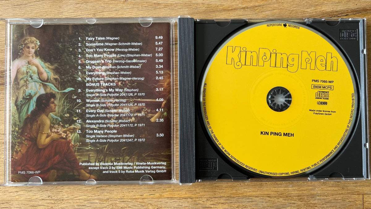 Kin Ping Meh - Same / CD - 1st D-Press. 1998 on CD - (M-/M-)