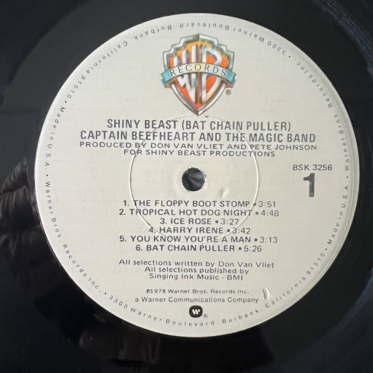 Captain Beefheart & The Magic Band - Shiny Beast / 1st US Press. 1978 - (M-/M-)