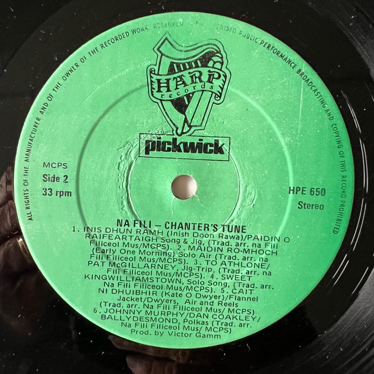 Na Fili - Chanter's Tune / Ireland-Press. 1982 - (M-/VG+)