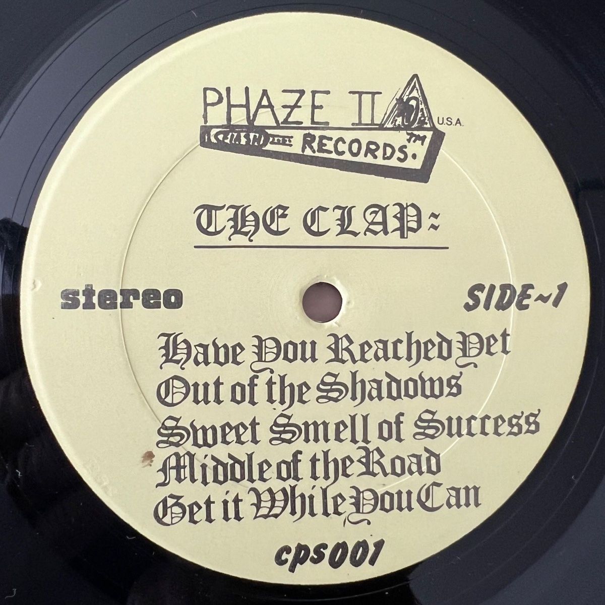 Clap - Have You Reached Yet? // US-Press. 1990 - (M-/M-)