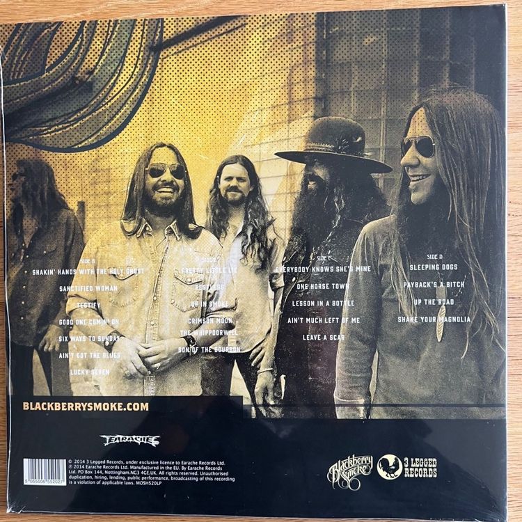 Blackberry Smoke - Leave A Scar / 1. EU-Press. 2014 - (Mint & Sealed)