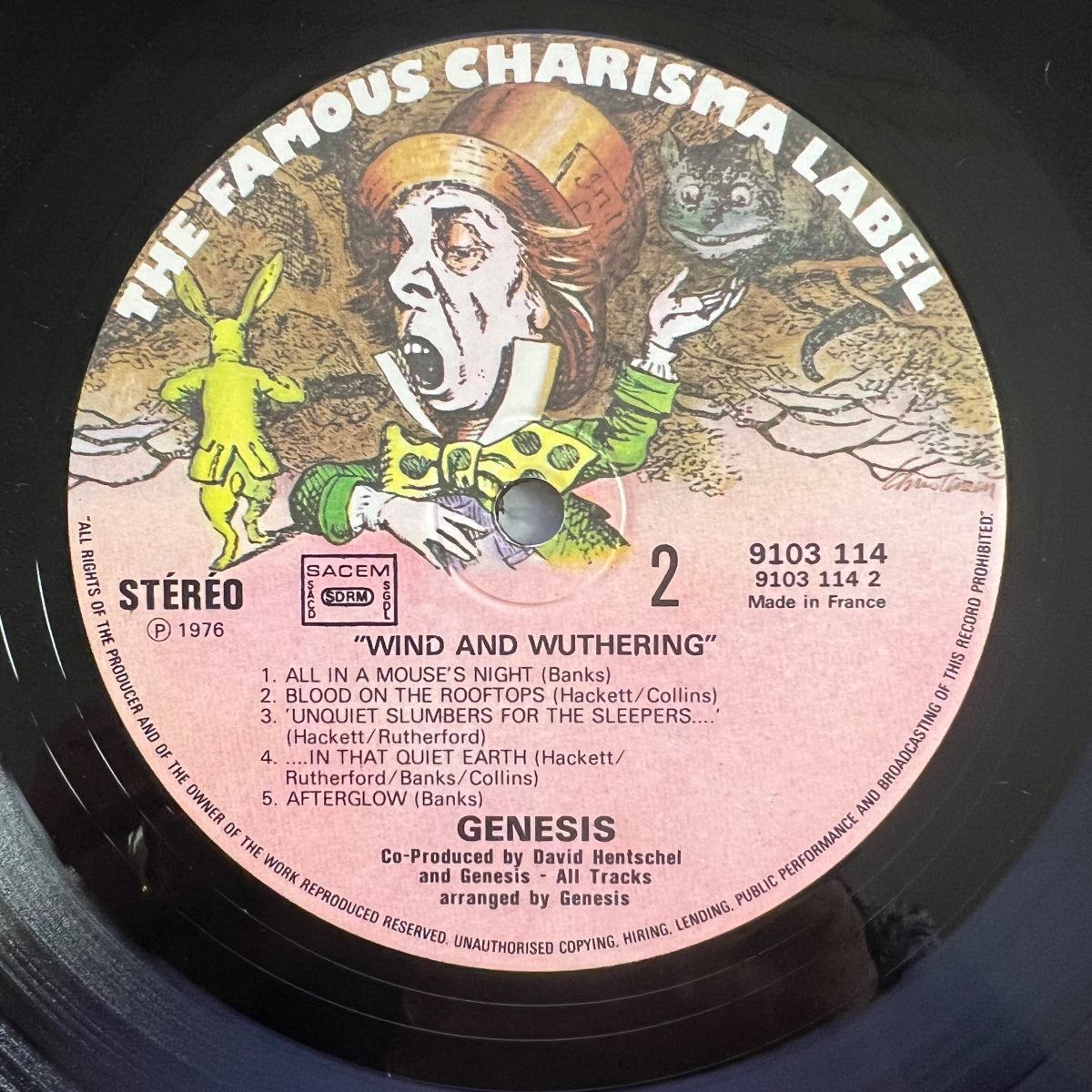 Genesis - Wind & Wuthering / 1. France-Press. 1976