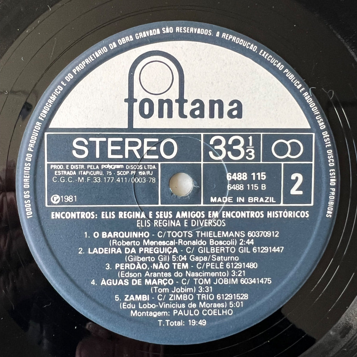 Elis Regina - E Seus Amigos... / 1. Brazil-Press. 1981 - (VG++/VG+)