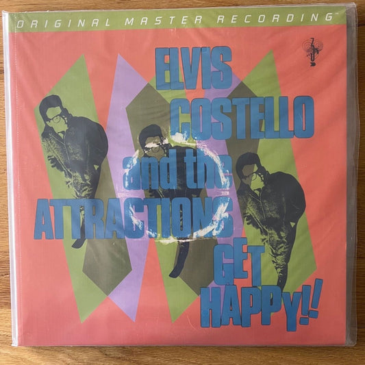 Elvis Costello - Get Happy ! // 2 LPs - Audiophile MFSL 2011 - (Mint & Sealed)