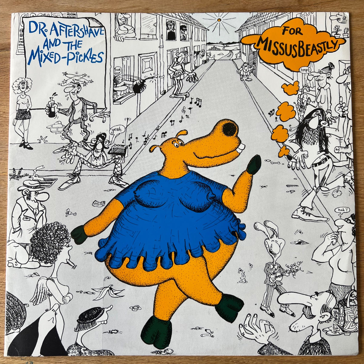 Dr. Aftershave & The Mixed Pickles - Pour Madame Beastly / 1. D-Press. 1976 - (M-/VG++)