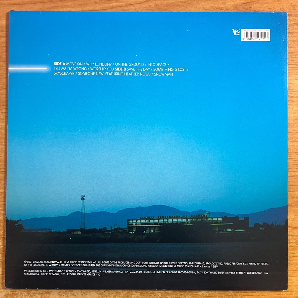 Escobar - There's Only Now / 1. EU-Press. 2002 - (M-/M-)