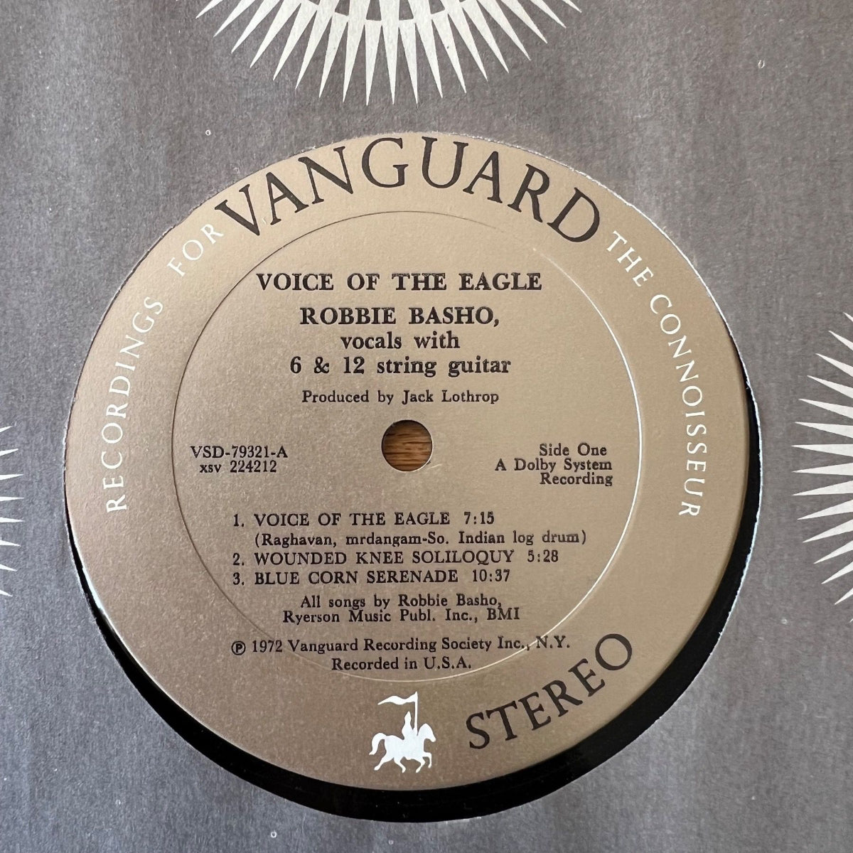 Robbie Basho - The Voice Of The Eagle / 1st US Press. 1972