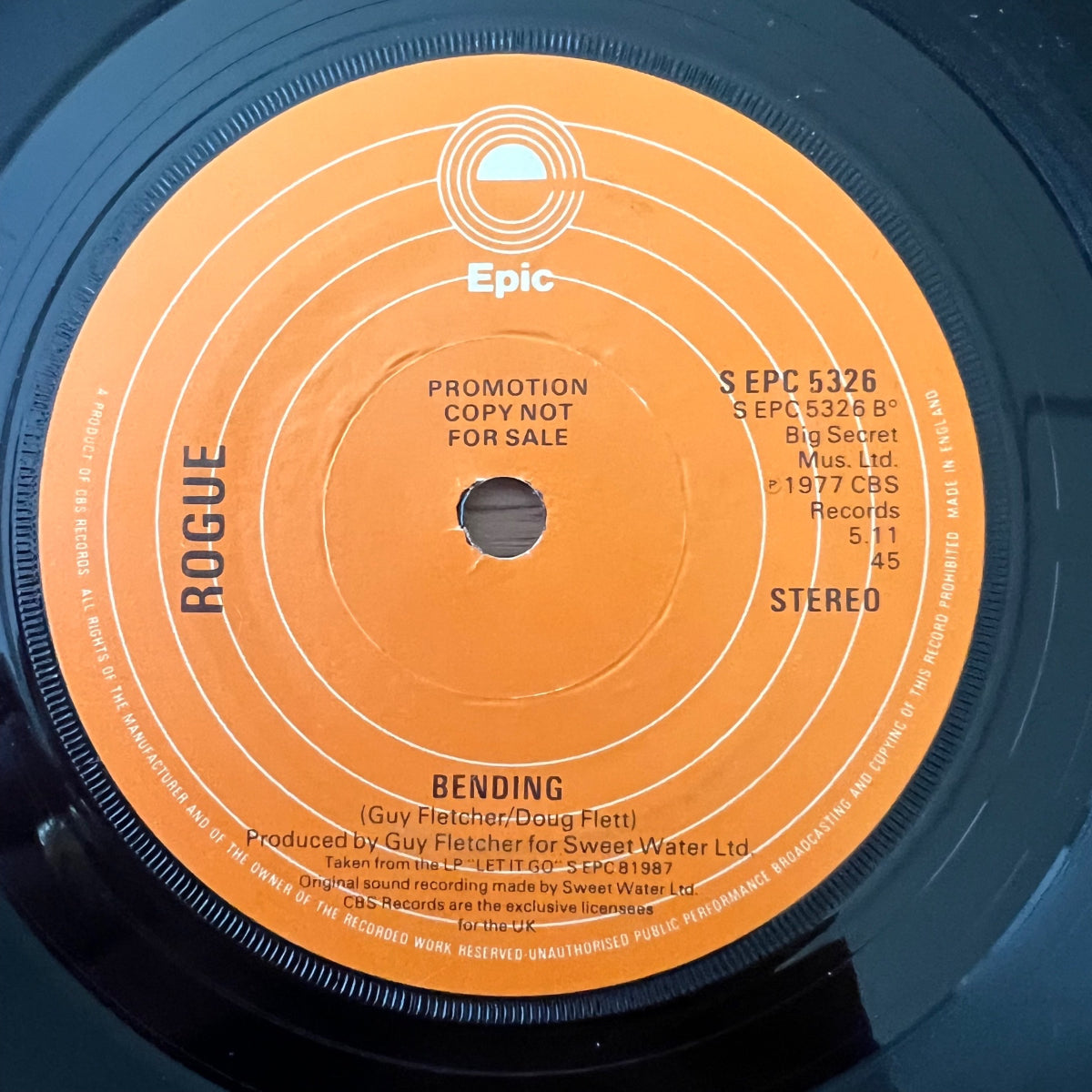 Rogue - Too Much, Too Soon / 1. UK-Press. 1977 - (M-/Neutral)
