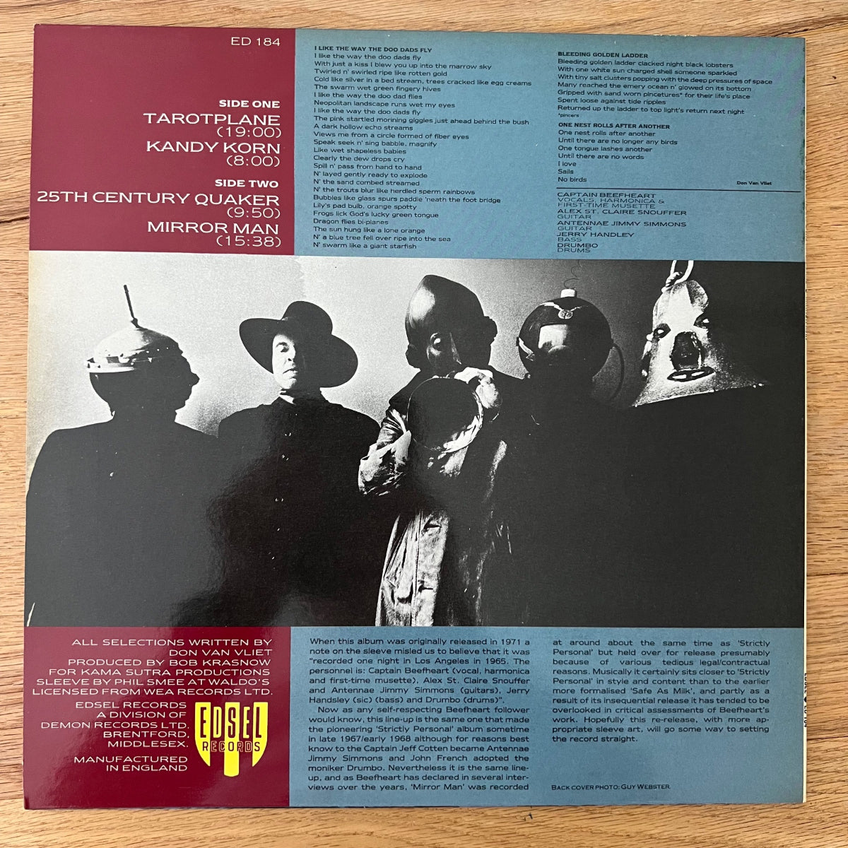 Captain Beefheart & His Magi Band - Mirror Man / UK 1986 - (M-/M-)
