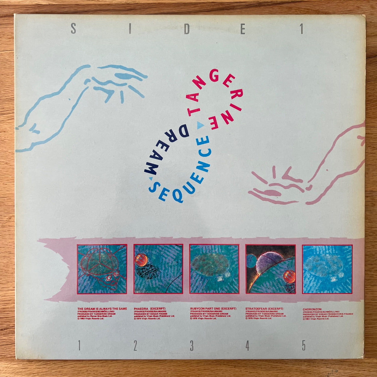 Tangerine Dream - Dream Sequence / 3 LP - 1er D-Press. 1985 - (M-/VG++)