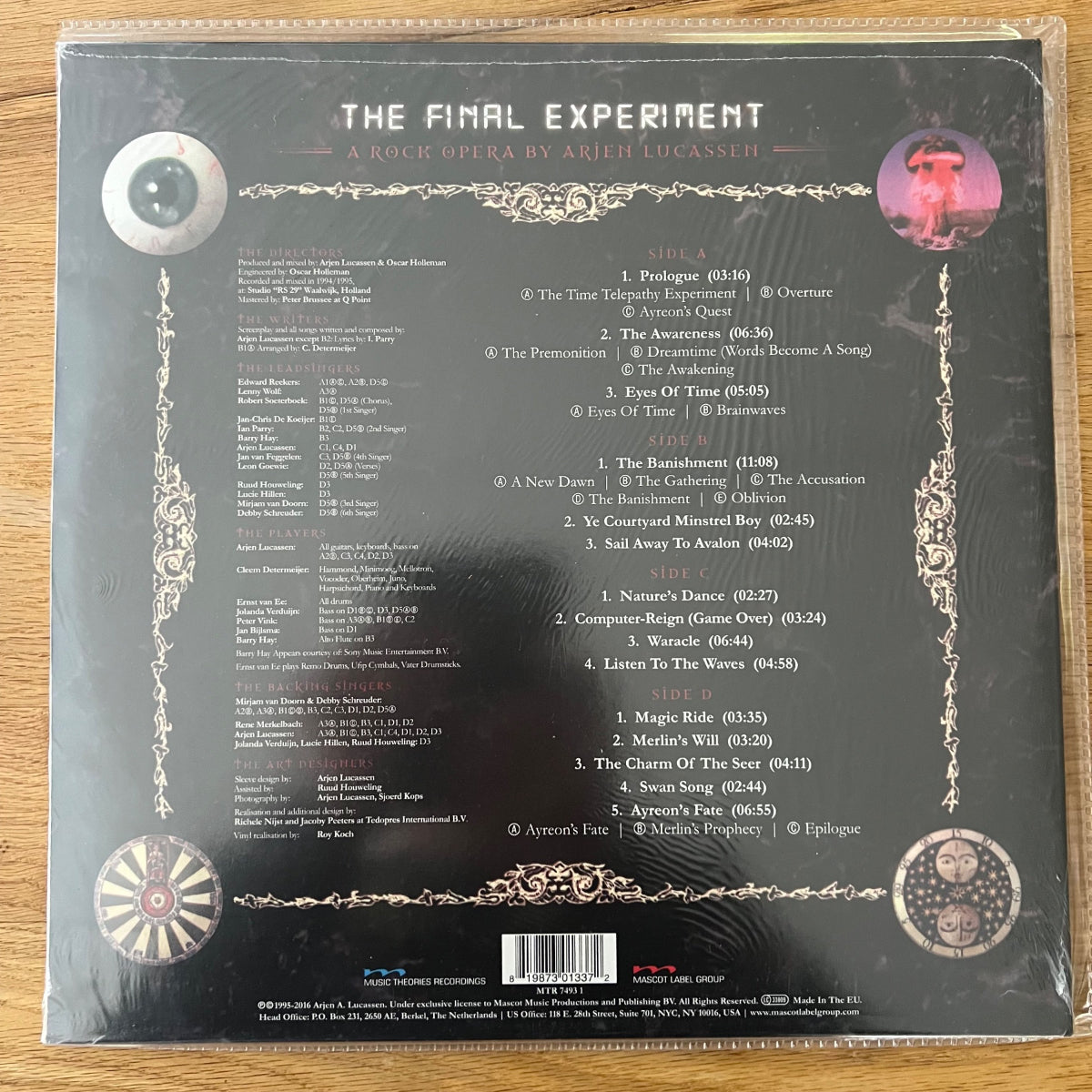 Ayreon - The Final Experiment / 2 LP - 1st EU Press. 2016 - (Mint/Sealed)