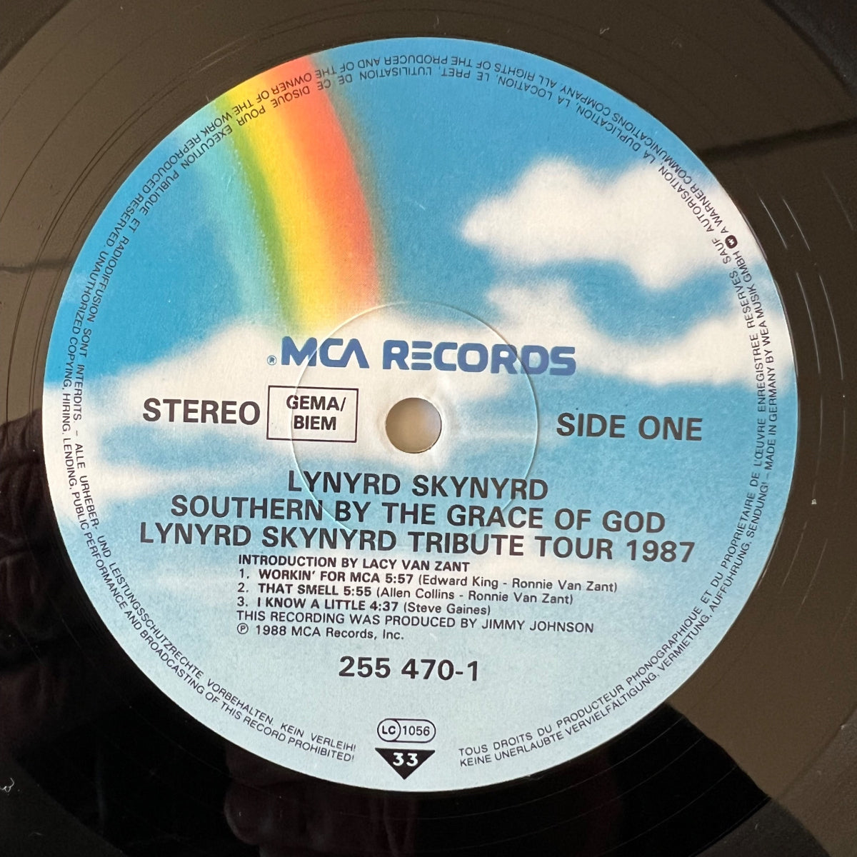 Lynyrd Skynyrd - Southern By The Grace Of God : Tribute Tour 1987 Live / 2 LP - 1st D-Press. 1988 - (M-/M-)