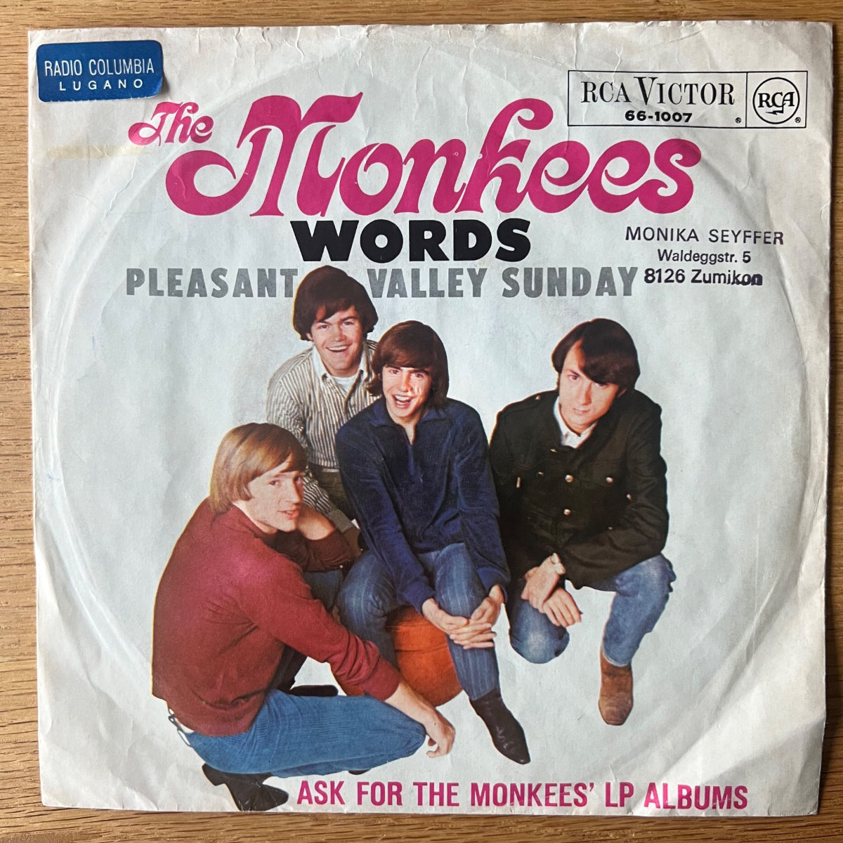 Monkees - Pleasant Valley Sunday / 1. D-Press. 1967 - (VG++/VG)