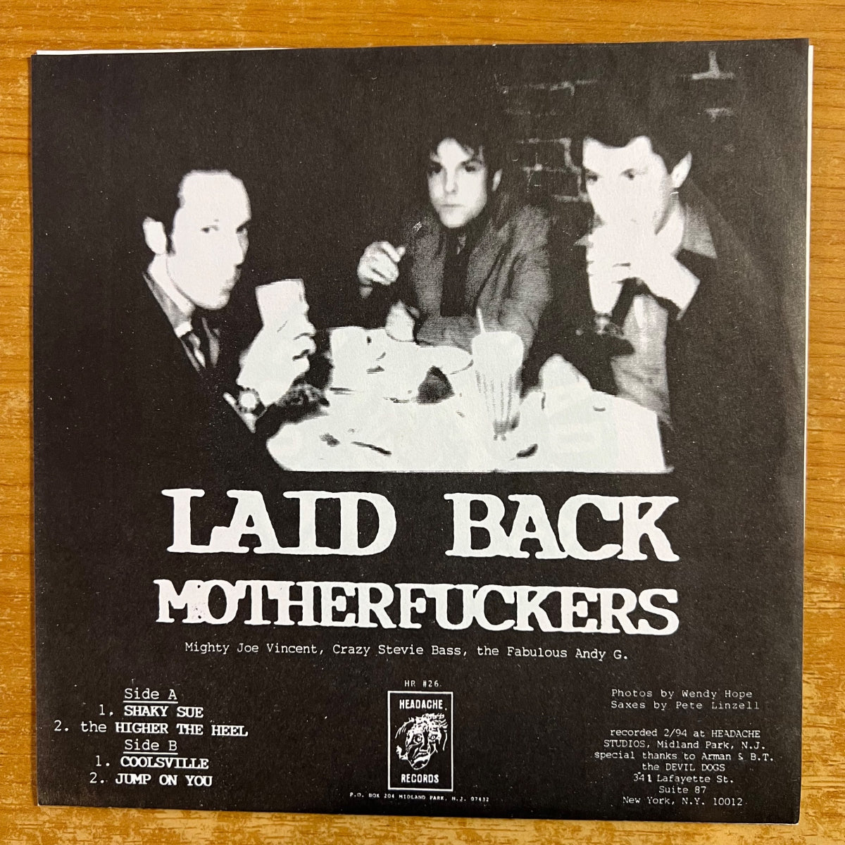Devil Dogs - Laid Back Motherfu** / 1. US-Press. 1994 - (Mint / M-)