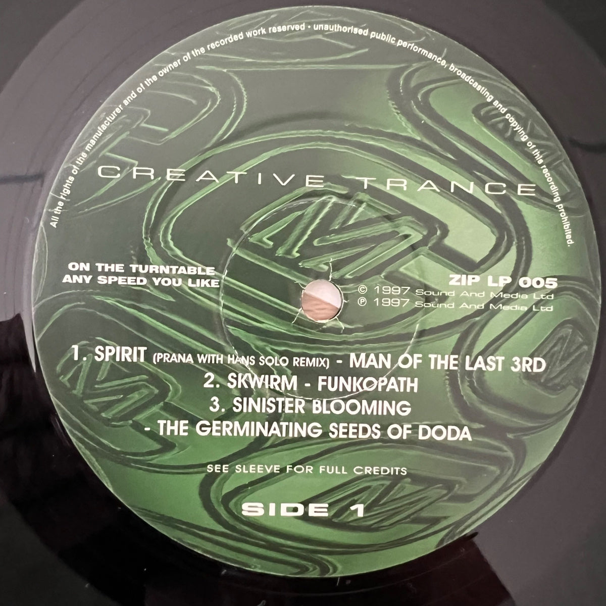 Divers artistes - Creative Trance / 3 LP - 1er UK 1997 - (M-/M-)