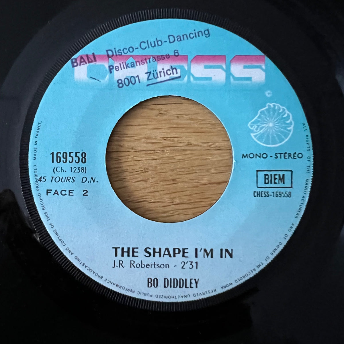 Bo Diddley - Pollution / 1. France-Press. 1972 - (M-/VG++)