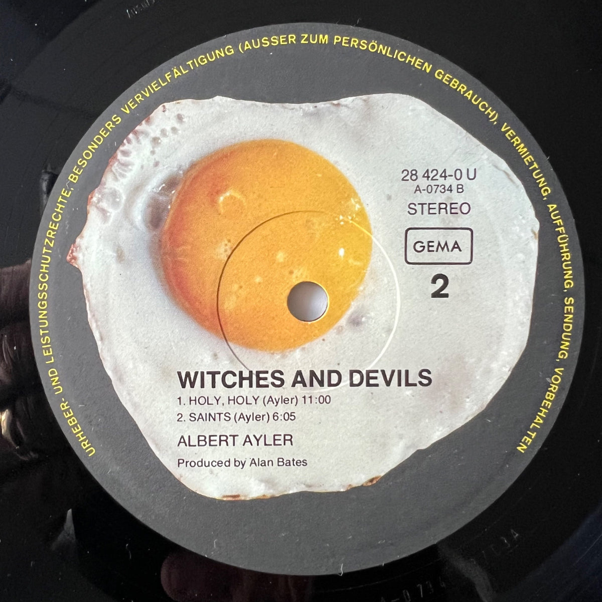 Albert Ayler - Witches & Devils / 1st UK Press. 1972 - (M-/VG++)