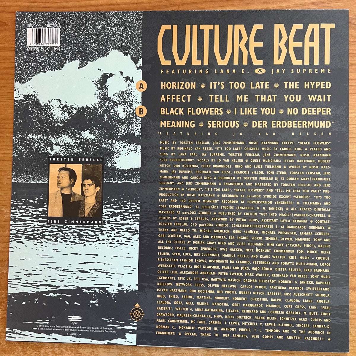 Culture Beat - Horizon / 1. NL Press. 1991 - (M-/M-)