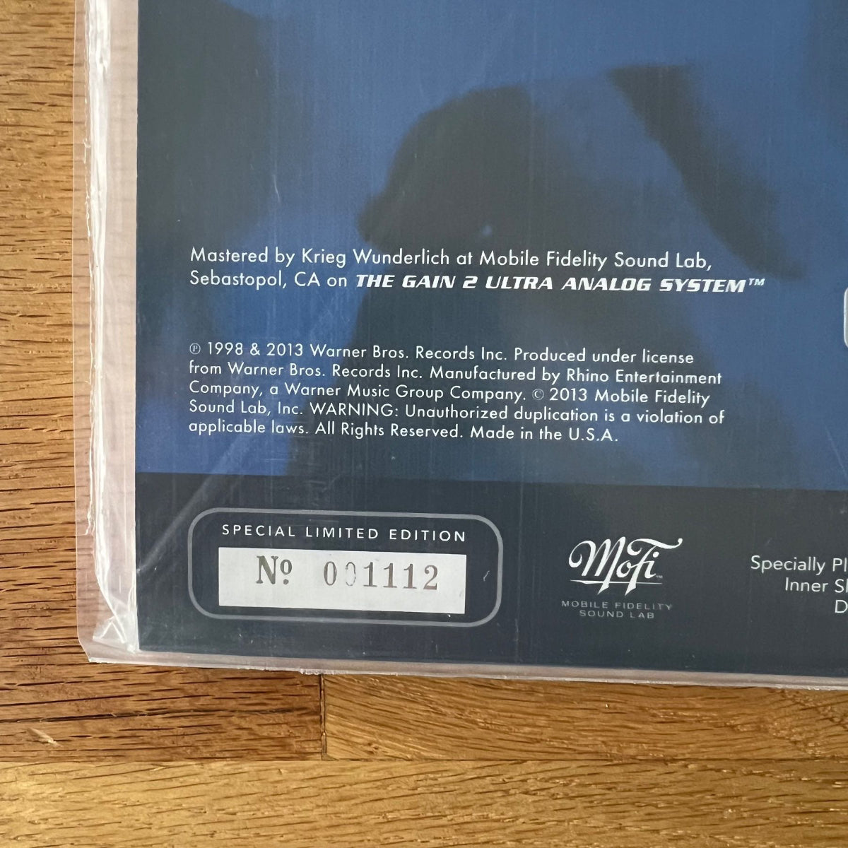 Count Basie - Live At The Sands / Audiophile MFSL 2013 - (Mint & Sealed)