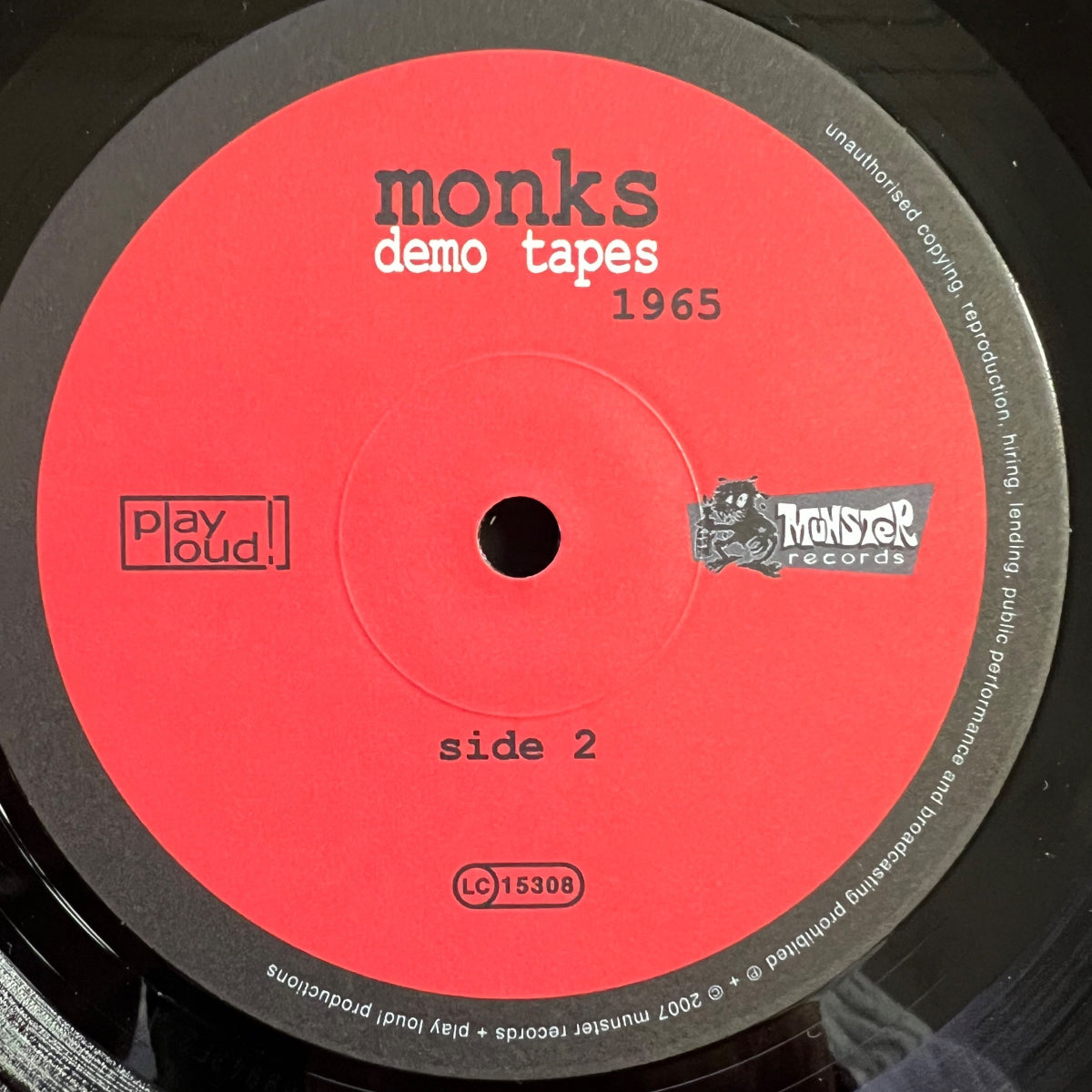 Monks - Demo Tapes 1965 / 1. Spain Press. 2007 - (Mint)