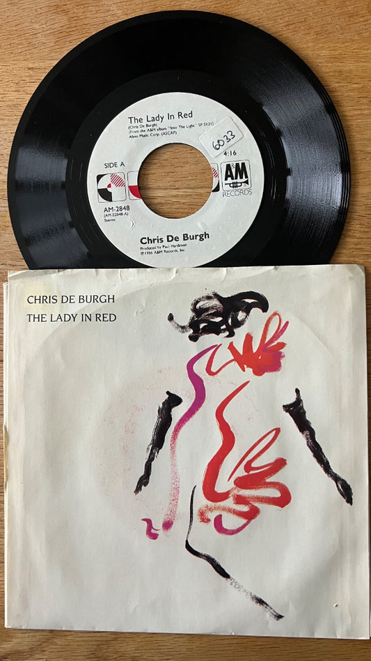Chris De Bourg - The Lady In Red / 1. US-Press. 1986 - (M-/VG+)