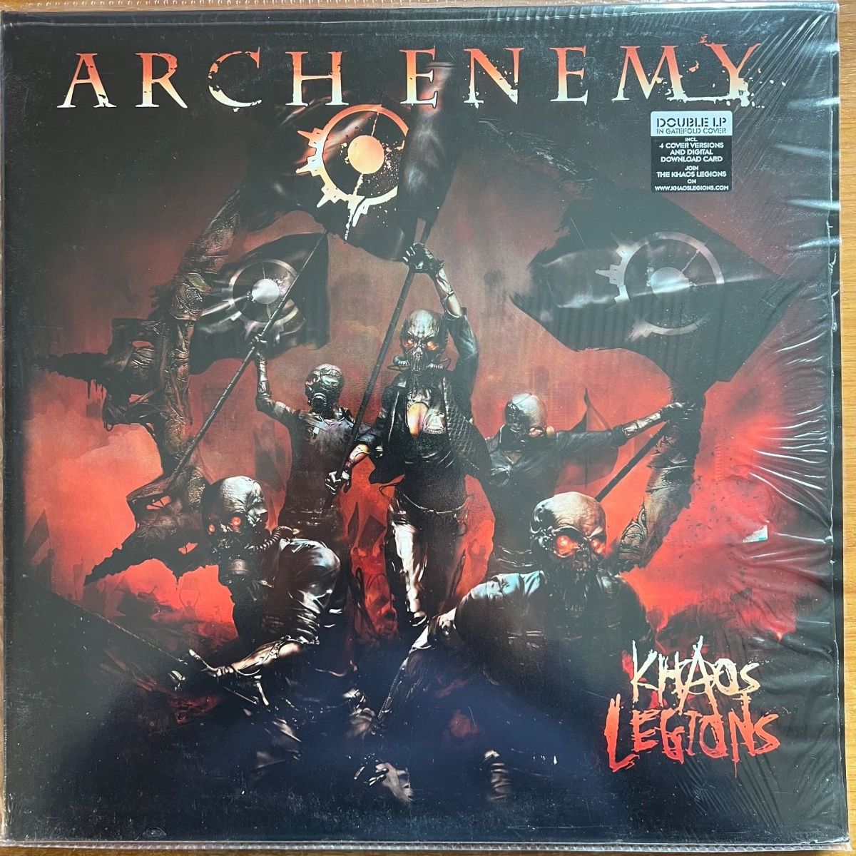 Arch Enemy - Khaos Legions / 2 LP - 1. D-Press. 2011 - (Mint)