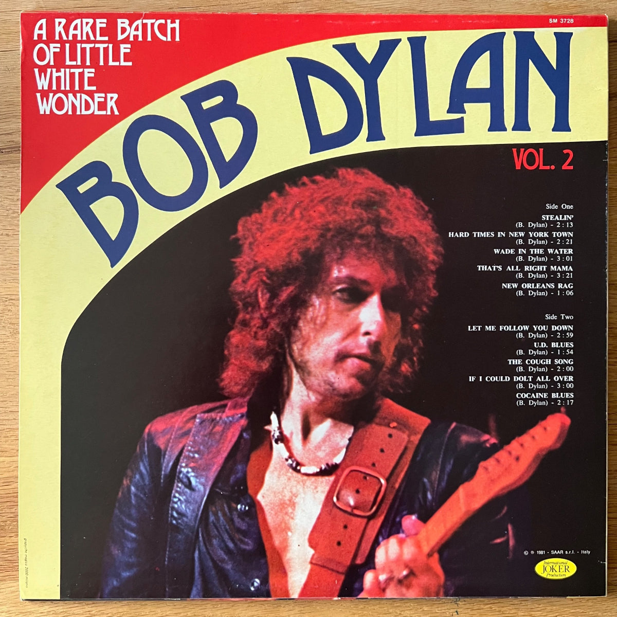 Bob Dylan - A Rare Batch Of Little White Wonder Vol. 2 / 1. Italy-Presss. 1981 - (M-/M-)